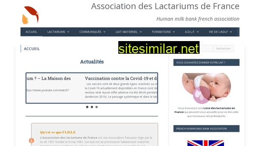 association-des-lactariums-de-france.fr alternative sites