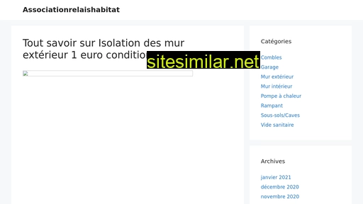 associationrelaishabitat.fr alternative sites