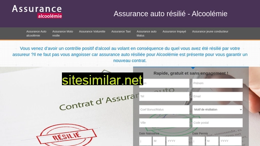 assurance-auto-resilie-alcoolemie.fr alternative sites
