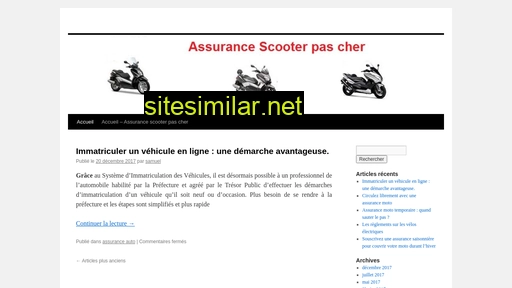 assurance-scooter-pas-cher.fr alternative sites