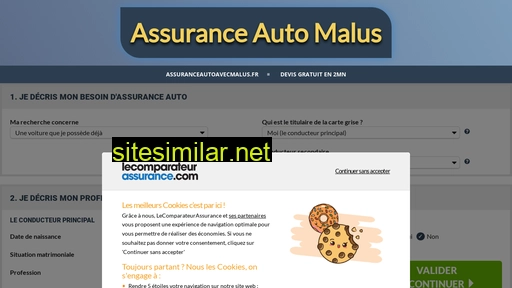 assuranceautoavecmalus.fr alternative sites