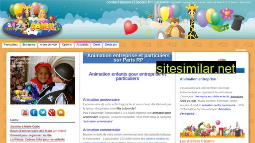 asso123soleil.fr alternative sites
