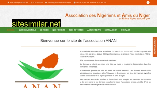 association-anan-niger.fr alternative sites