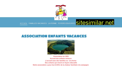 association-enfants-vacances.fr alternative sites