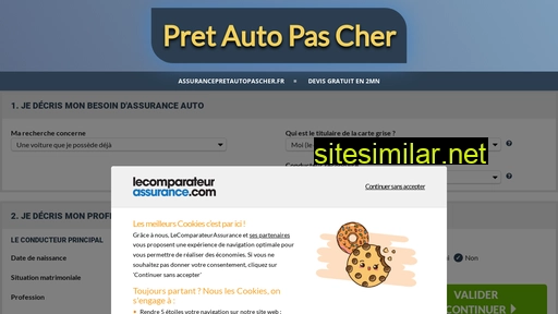 assurancepretautopascher.fr alternative sites