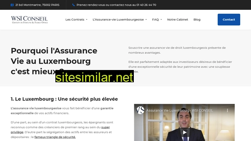 assurancevieluxembourg.fr alternative sites