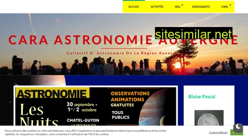 astronomie-auvergne.fr alternative sites