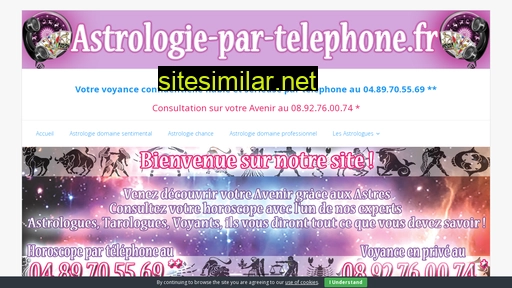 Astrologie-par-telephone similar sites