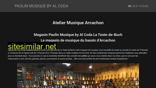 atelier-musique-arcachon.fr alternative sites