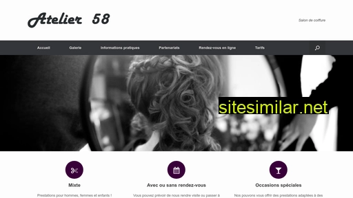atelier58-coiffure.fr alternative sites