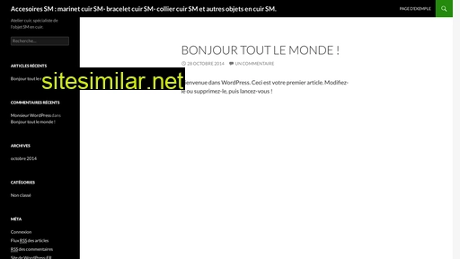 ateliercuir.fr alternative sites