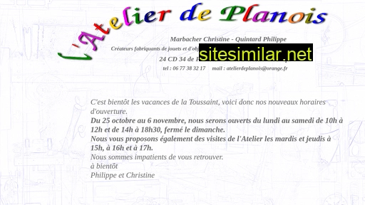atelierdeplanois.fr alternative sites