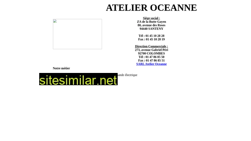 atelieroceanne.fr alternative sites