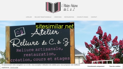 atelierreliureangers.fr alternative sites