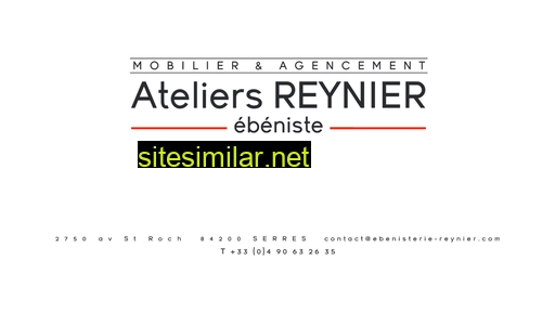 ateliers-reynier.fr alternative sites