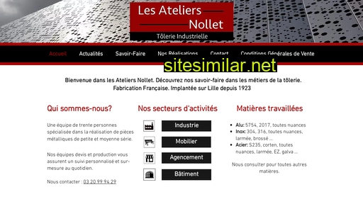 ateliersnollet.fr alternative sites