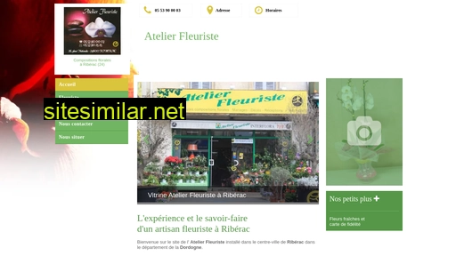 atelierfleuriste-riberac.fr alternative sites