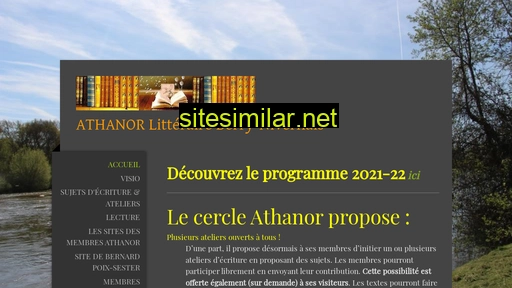 athanorlitteraire.fr alternative sites