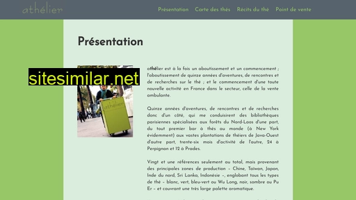 athelier.fr alternative sites