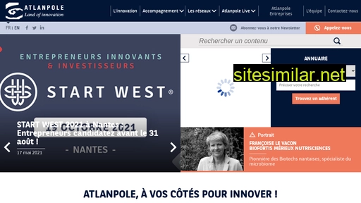 atlanpole.fr alternative sites