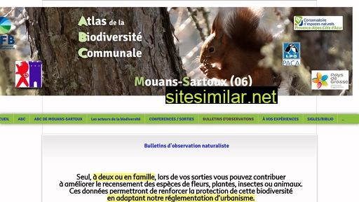 atlasbiodiversite-mouans-sartoux.fr alternative sites
