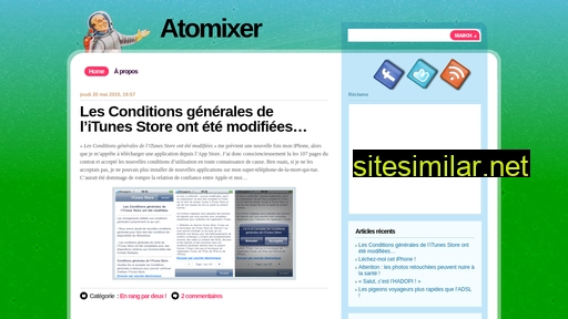 atomixer.fr alternative sites