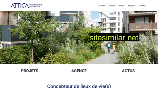 attica-urbanisme.fr alternative sites
