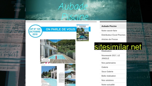 aubadepiscine.fr alternative sites