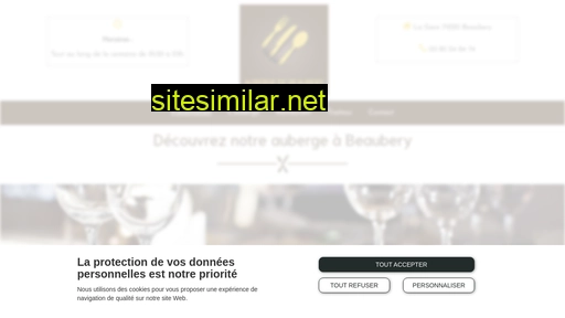 aubergedebeaubery.fr alternative sites