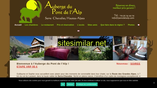 auberge-05.fr alternative sites