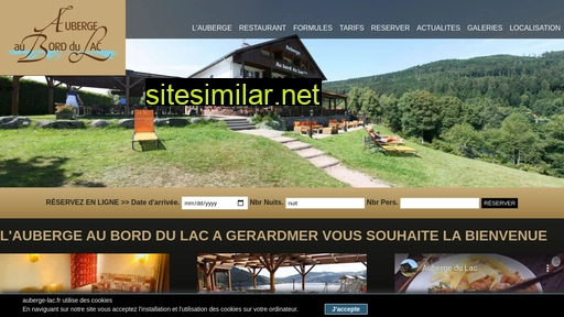 auberge-lac.fr alternative sites