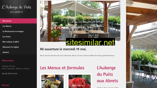 aubergedupuits.fr alternative sites