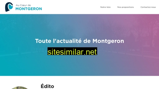 aucoeurdemontgeron.fr alternative sites