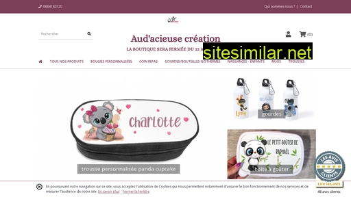 audacieusecreation.fr alternative sites