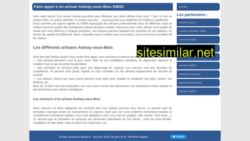aulnay-commerce-artisan.fr alternative sites