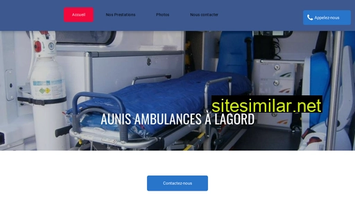 aunis-ambulances.fr alternative sites