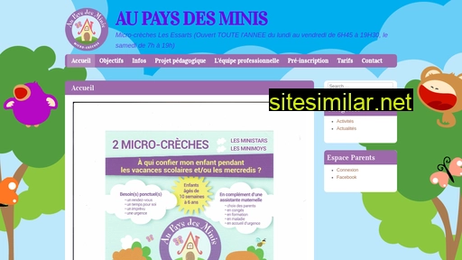 aupaysdesminis.fr alternative sites