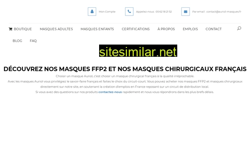 auriol-masques.fr alternative sites
