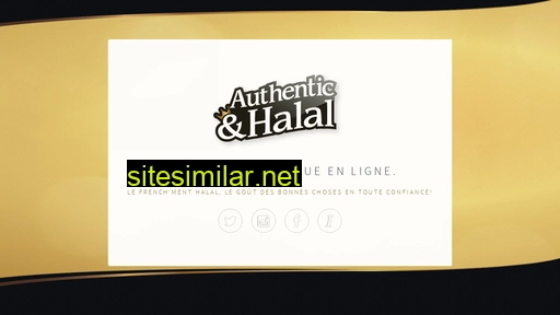 authentichalal.fr alternative sites