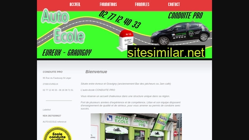 auto-ecole-conduitepro.fr alternative sites
