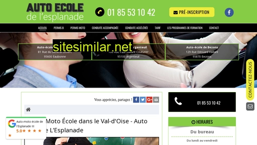 auto-ecole-esplanade.fr alternative sites