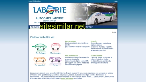 autocars-laborie.fr alternative sites