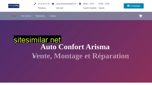 autoconfort-arisma.fr alternative sites