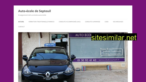 autoecoledesepteuil.fr alternative sites