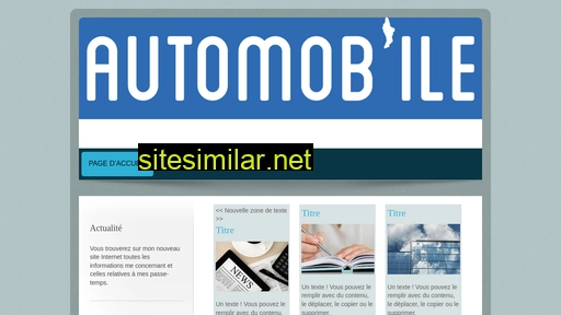 automob-ile.fr alternative sites