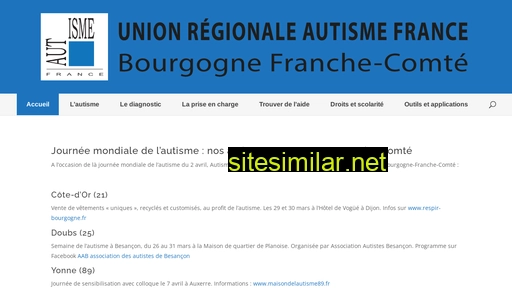 Autismefrance-bfc similar sites