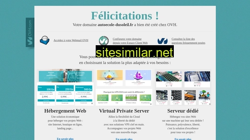 autoecole-dusoleil.fr alternative sites