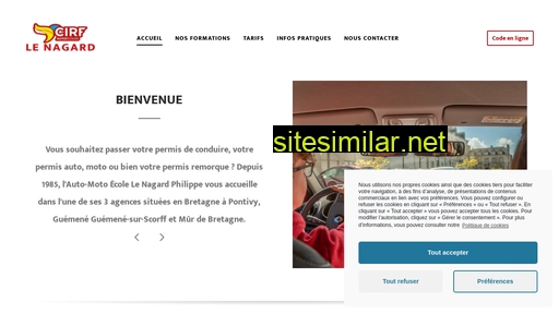 autoecole-lenagard.fr alternative sites