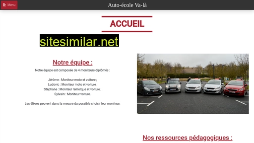 autoecole-vala.fr alternative sites