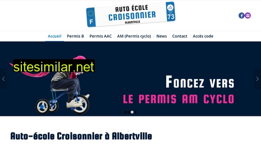 autoecolecroisonnier.fr alternative sites